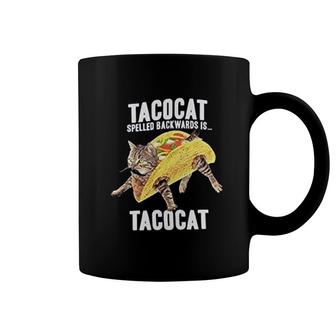 Tcocat Spelled Backwards Coffee Mug | Mazezy