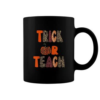 Teacher Halloween Trick Or Teach Funny School Coffee Mug | Mazezy