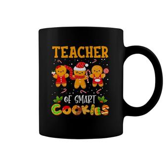 Teacher Of Smart Cookies Christmas Teacher Holiday Men Women Coffee Mug | Mazezy
