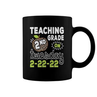 Teaching 2Nd Grade On Twosday 22222 Funny 2022 Teacher Coffee Mug | Mazezy