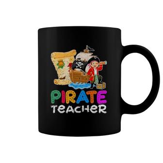 Teaching Gift Idea Pirate Student Learning Teacher Coffee Mug | Mazezy