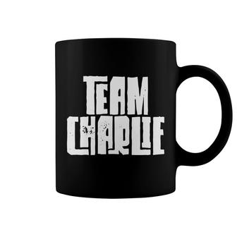 Team Charlie Son Dad Husband Grandson Sports Family Group Coffee Mug | Mazezy