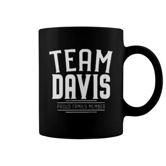Team Davis Last Name Family Surname Coffee Mug | Mazezy