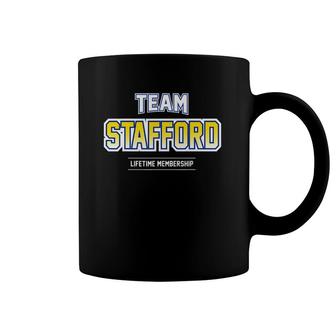 Team Stafford Gift Proud Family Last Name Surname Coffee Mug | Mazezy