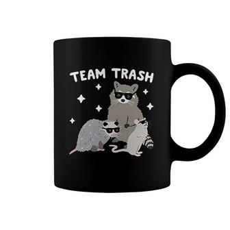 Team Trash Opossum Raccoon Rat Coffee Mug | Mazezy