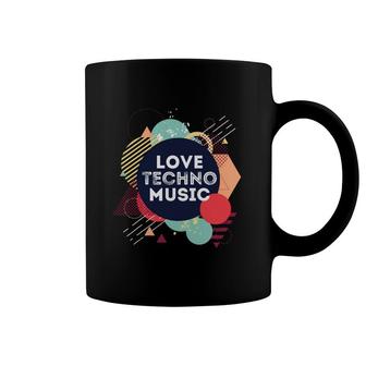 Techno Love Techno Music Coffee Mug - Thegiftio UK