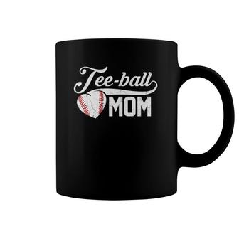 Tee Ball Mom Ball Mom Mother's Day Gifts Coffee Mug | Mazezy