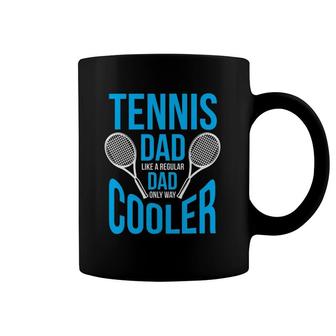 Tennis Dad Funny Cute Father's Day Coffee Mug | Mazezy
