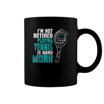 Tennis Gift For Retired Grandpa Grandma Mom Or Dad Coffee Mug | Mazezy UK