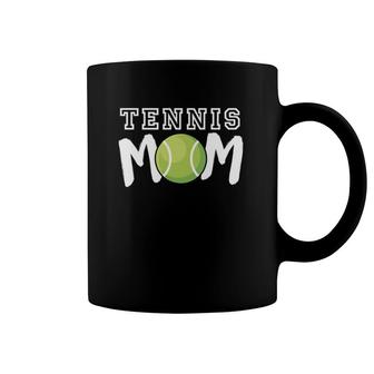 Tennis Mom Tennis Player Tennis Ball Mother's Day Gift Coffee Mug | Mazezy