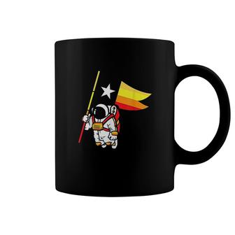 Texas Flag Astronaut Coffee Mug | Mazezy