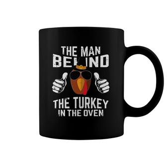Thanksgiving Pregnancy Turkey In Oven Funny Dad To Be Coffee Mug | Mazezy