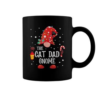 The Cat Dad Gnome Matching Family Christmas Gnome Pajama Coffee Mug | Mazezy