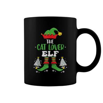 The Cat Elf Family Matching Group Christmas Party Coffee Mug | Mazezy