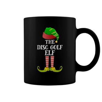 The Disc Golf Elf Christmas Pajamas Xmas Holiday Coffee Mug | Mazezy