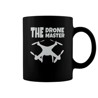 The Drone Mastergift Flying Drones Pilot Dad Son Coffee Mug | Mazezy