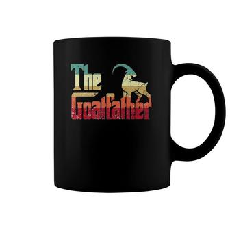 The Goatfather Gift Idea For A Goat Lover And Animal Lover Coffee Mug | Mazezy