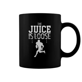 The Juice Is Loose - Football Running Back Coffee Mug | Mazezy