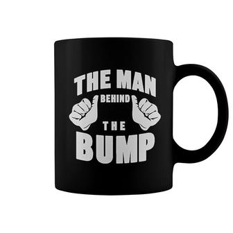 The Man Behind The Bump Dad Coffee Mug | Mazezy UK