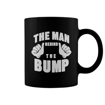 The Man Behind The Bump Dad Gift Coffee Mug | Mazezy