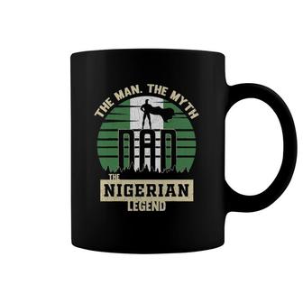 The Man The Myth The Nigerian Legend Dad Coffee Mug | Mazezy
