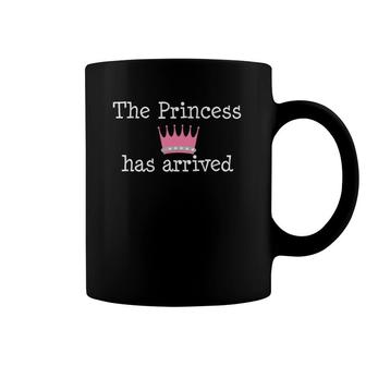 The Princess Has Arrived Pink Crown Coffee Mug | Mazezy AU