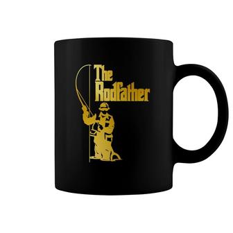 The Rodfather - Funny Fishing Father's Day Gift Coffee Mug | Mazezy
