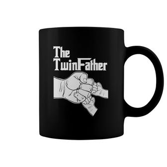 The Twinfather Father Of Twins Fist Bump Coffee Mug | Mazezy