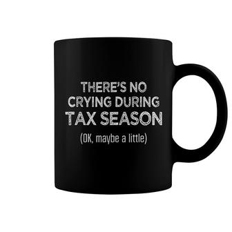 There Is No Crying During Tax Season Coffee Mug | Mazezy
