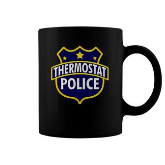 Thermostat Police Pocket Funny Dad's Bday Father's Day Gift Coffee Mug | Mazezy