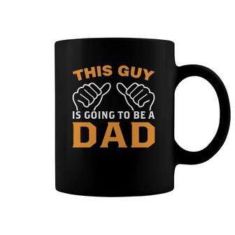 This Guy Is Going To Be A Dad Pregnancy Announcement Coffee Mug | Mazezy