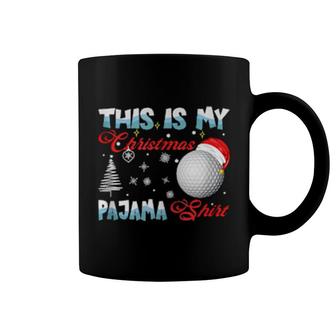 This Is My Christmas Pajama Golf Ball Coffee Mug | Mazezy