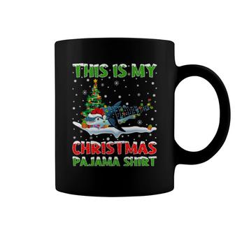 This Is My Christmas Pajama  Whale Shark Christmas  Coffee Mug