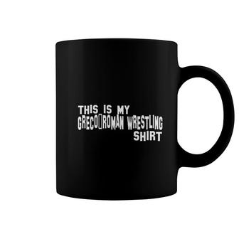 This Is My Greco Roman Wrestling Shirt Coffee Mug | Mazezy