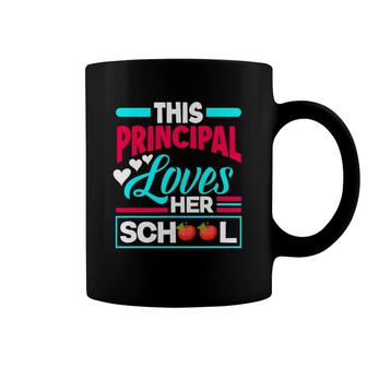 This Principal Loves Her School Teacher Funny Principal Coffee Mug | Mazezy