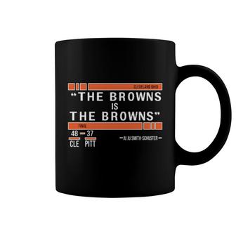 Throck The Browns Is The Browns Coffee Mug | Mazezy