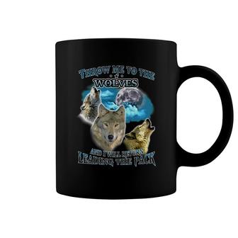 Throw Me To The Wolf And I Will Return Leading The Pack Coffee Mug - Thegiftio UK