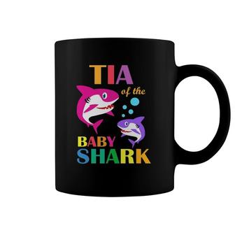 Tia Of The Baby Birthday Shark Tia Shark Mother's Day Coffee Mug | Mazezy
