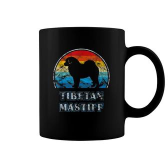 Tibetan Mastiff Vintage Design Dog Coffee Mug | Mazezy