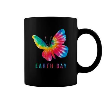 Tie Dye Butterfly Lover Earth Day 2021 Costume Environmental Coffee Mug | Mazezy AU