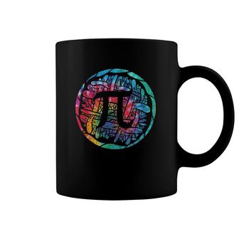 Tie Dye Cute Pi Day Pies Funny Math Coffee Mug | Mazezy