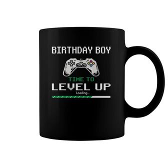 Time To Level Up Birthday Boy Gaming Video Game Coffee Mug | Mazezy