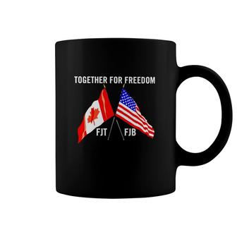 Together For Freedom Fjt Fjb Coffee Mug | Mazezy