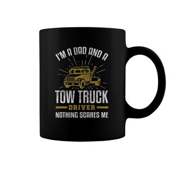 Tow Truck Driver Dad Funny Tow Truck Father Gift Coffee Mug | Mazezy