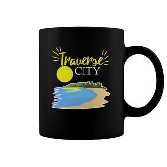 Traverse City Michigan Summer Vacation Coffee Mug | Mazezy