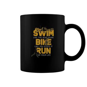 Triathlon Coffee Mug | Mazezy
