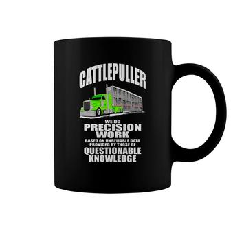 Truck Driver Bull Hauler Cattlepuller Coffee Mug - Thegiftio UK