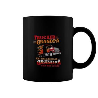 Trucker Grandpa Way Cooler Granddad Coffee Mug | Mazezy