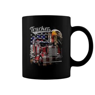Trucker Made In Usa Coffee Mug | Mazezy