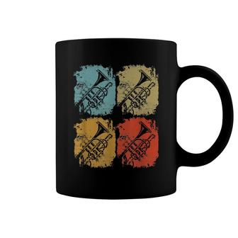 Trumpet Retro Vintage For Trumpeter, Trumpet Coffee Mug | Mazezy